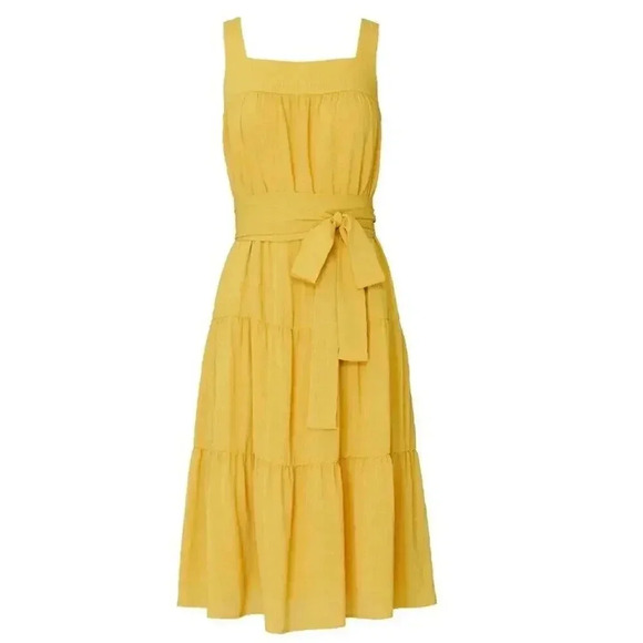 Women’s Size 8 Slate & Willow Mustard Yellow‎ Dress - Picture 1 of 8